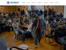 Tablet Screenshot of kovach.net