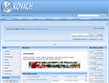Tablet Screenshot of kovach.rs